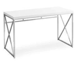 Monarch Metal Computer Desk -Happy Home Area 810527355 2