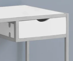 Monarch 42" Single Drawer Computer Desk -Happy Home Area 810527358 3