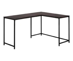 Monarch L-Shaped Metal Corner Desk -Happy Home Area 810527365 2