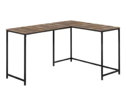 Monarch L-Shaped Metal Corner Desk -Happy Home Area 810527366 2
