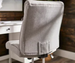 Real Living Villa Park Upholstered Armless Office Chair -Happy Home Area 810531603 2