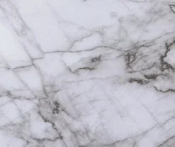 White Marble Look Computer Desk -Happy Home Area 810533362 3 1