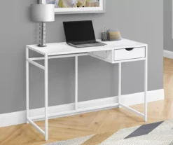 42" Single Drawer Computer Desk -Happy Home Area 810533429 1