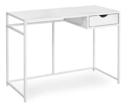 42" Single Drawer Computer Desk -Happy Home Area 810533429 2