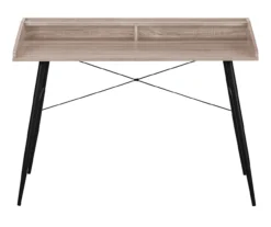 2-Cubby Computer Desk With Hutch -Happy Home Area 810533451 4