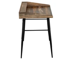 2-Cubby Computer Desk With Hutch -Happy Home Area 810533453 6