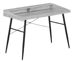 2-Cubby Computer Desk With Hutch -Happy Home Area 810533456 2