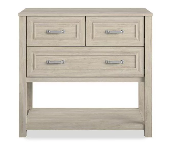 Sierra Ridge Levi Light Walnut 3-Drawer Dresser 1 Sierra Ridge Levi Light Walnut 3-Drawer Dresser