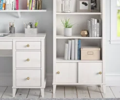 Monarch Hill Poppy Ivory Oak Bookcase -Happy Home Area 810538210 3