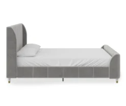 Little Seeds Valentina Velvet Full Bed 15 Little Seeds Valentina Velvet Full Bed -Happy Home Area 810538403 4