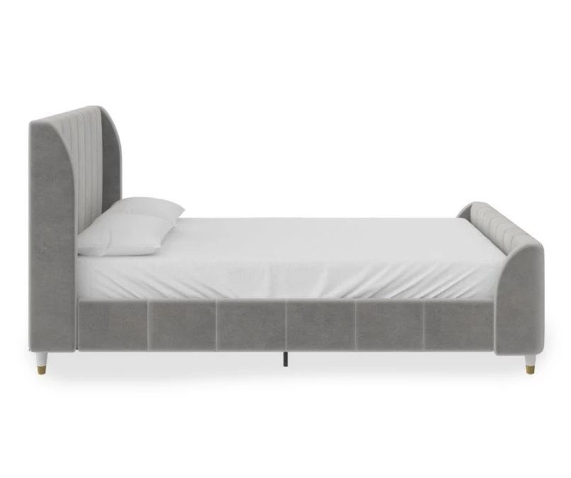 Little Seeds Valentina Velvet Full Bed 4 Little Seeds Valentina Velvet Full Bed - Image 4