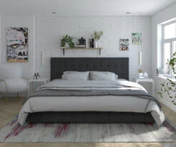 CosmoLiving Elizabeth Velvet Storage Bed -Happy Home Area 810540948 2