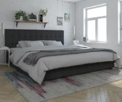 CosmoLiving Elizabeth Velvet Storage Bed -Happy Home Area 810540948 3