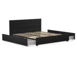 CosmoLiving Elizabeth Velvet Storage Bed -Happy Home Area 810540948 5