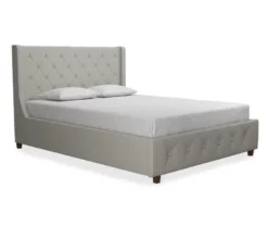 CosmoLiving Mercer Wingback Linen Bed -Happy Home Area 810540991 3