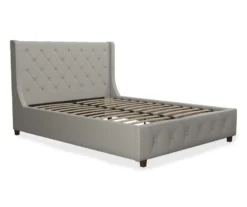 CosmoLiving Mercer Wingback Linen Bed -Happy Home Area 810540991 5