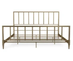 CosmoLiving Blair Brass Metal King Bed -Happy Home Area 810541048 5