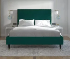 CosmoLiving Audrey Velvet King Bed -Happy Home Area 810541049 2