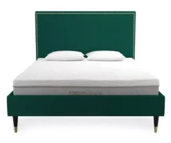 CosmoLiving Audrey Velvet King Bed -Happy Home Area 810541049 4