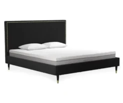 CosmoLiving Audrey Velvet King Bed -Happy Home Area 810541052 3