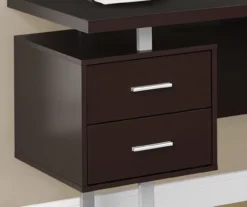 Monarch Metal 3-Drawer L-Shaped Computer Desk -Happy Home Area 810542415 3