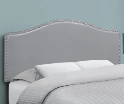 Monarch Faux Leather Button Tufted Headboard 25 Monarch Faux Leather Button Tufted Headboard -Happy Home Area 810542516 1