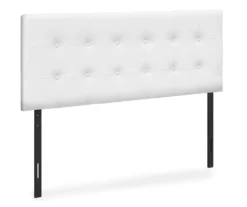 Monarch Faux Leather Button Tufted Headboard 32 Monarch Faux Leather Button Tufted Headboard -Happy Home Area 810542526 2