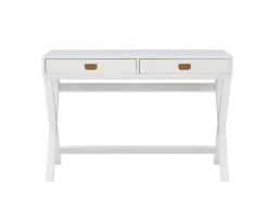 Cami White X-Base Campaign Writing Desk -Happy Home Area 810543179 3