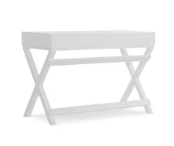 Cami White X-Base Campaign Writing Desk -Happy Home Area 810543179 4