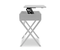 Kari White Lift-Top Campaign Desk -Happy Home Area 810543181 5