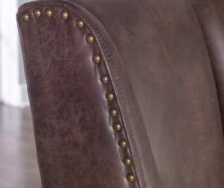 Austin Dark Walnut Upholstered Office Chair 11 Austin Dark Walnut Upholstered Office Chair -Happy Home Area 810543233 A8 7