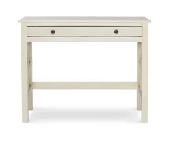 Brynn Antique White Geometric Writing Desk -Happy Home Area 810543367 3