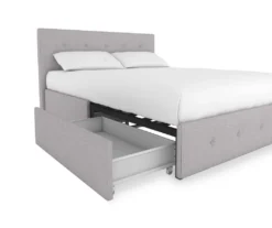 Atwater Living DHP Ryder Linen Upholstered Bed With Storage 22 Atwater Living DHP Ryder Linen Upholstered Bed With Storage -Happy Home Area 810543649 4