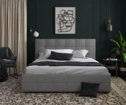 Atwater Living DHP Ryder Linen Upholstered Bed With Storage 34 Atwater Living DHP Ryder Linen Upholstered Bed With Storage -Happy Home Area 810543649 5