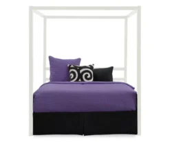 DHP Cara Metal Canopy Bed -Happy Home Area 810543728 1