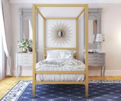 DHP Cara Metal Canopy Bed -Happy Home Area 810543729 5