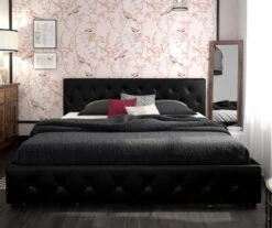 DHP Dana Faux Leather Upholstered Bed With Storage -Happy Home Area 810543731 4