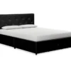 DHP Dana Faux Leather Upholstered Bed With Storage