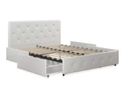 DHP Dana Faux Leather Upholstered Bed With Storage -Happy Home Area 810543734 2
