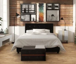 DHP Dana Faux Leather Upholstered Queen Bed -Happy Home Area 810543735 5