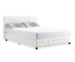 DHP Dana Faux Leather Upholstered Queen Bed -Happy Home Area 810543736 4