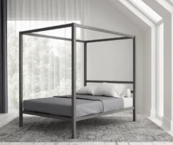 DHP Cara Metal Canopy Bed -Happy Home Area 810543750 6