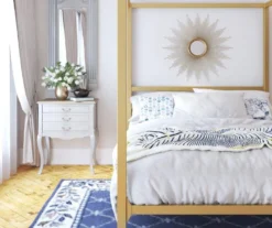 DHP Cara Metal Canopy Bed -Happy Home Area 810543768 4