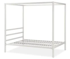 DHP Cara Metal Canopy Bed -Happy Home Area 810543769 1