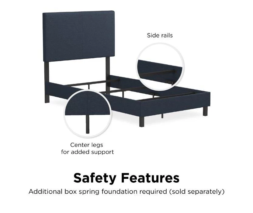 Atwater Living DHP Jazmine Linen Upholstered Queen Bed 11 Atwater Living DHP Jazmine Linen Upholstered Queen Bed - Image 11