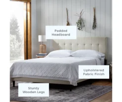 Brookside Cara Square Tufted Platform Bed -Happy Home Area 810547643 810547648 810547658 810547653 2