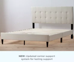 Brookside Cara Square Tufted Platform Bed -Happy Home Area 810547643 810547648 810547658 810547653 4