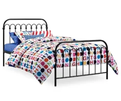 Novogratz Bright Pop Metal Bed -Happy Home Area 810548772 2