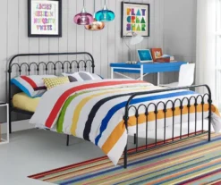 Novogratz Bright Pop Metal Bed -Happy Home Area 810548774 1