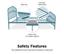 Navogratz Bushwick Metal Bed 32 Navogratz Bushwick Metal Bed -Happy Home Area 810548778 5